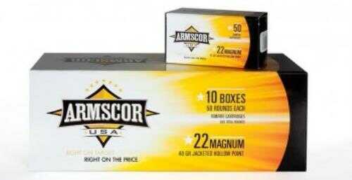 Armscor Precision Inc 22 Magnum 40 Grain JHP 50/box